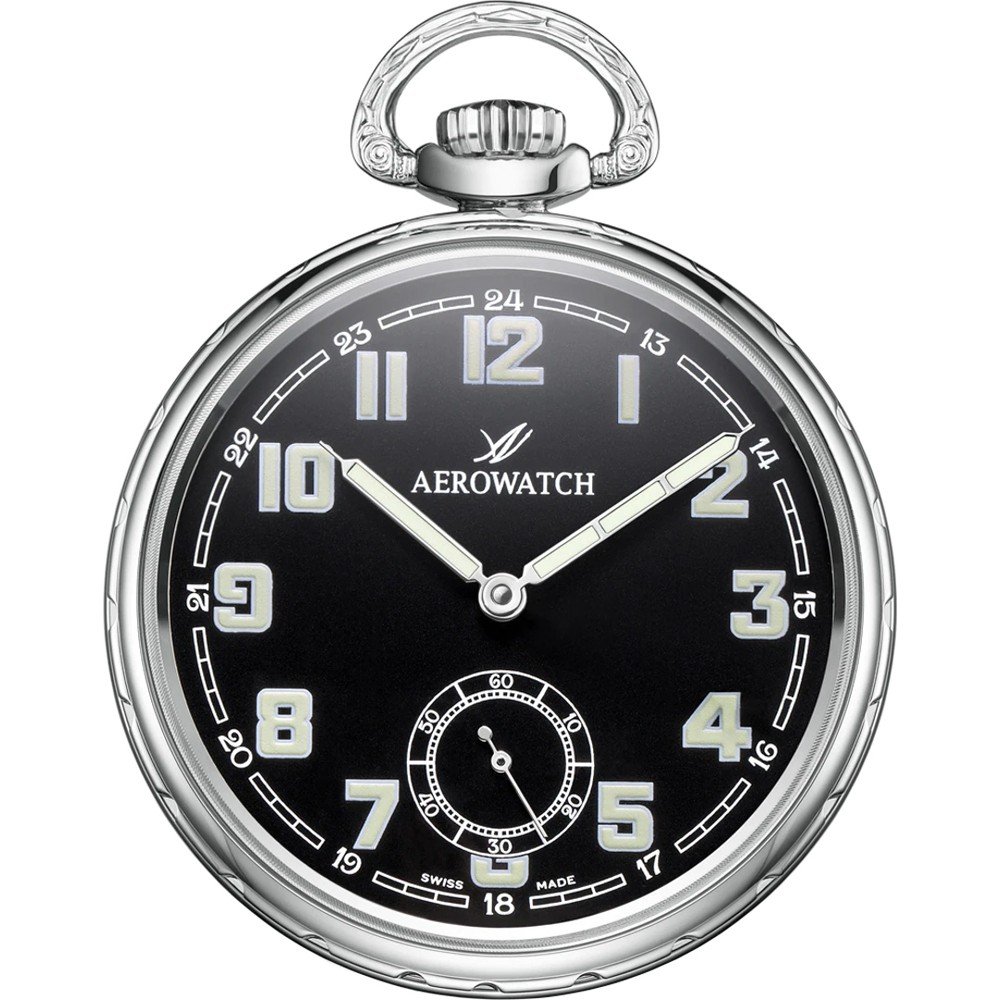 Relojes de bolsillo Aerowatch Pocket watches 50685-CH06 Lépines