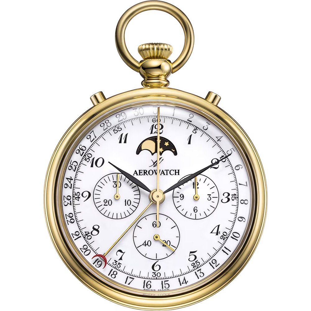 Relojes de bolsillo Aerowatch Pocket watches 69681-J102 Lépines