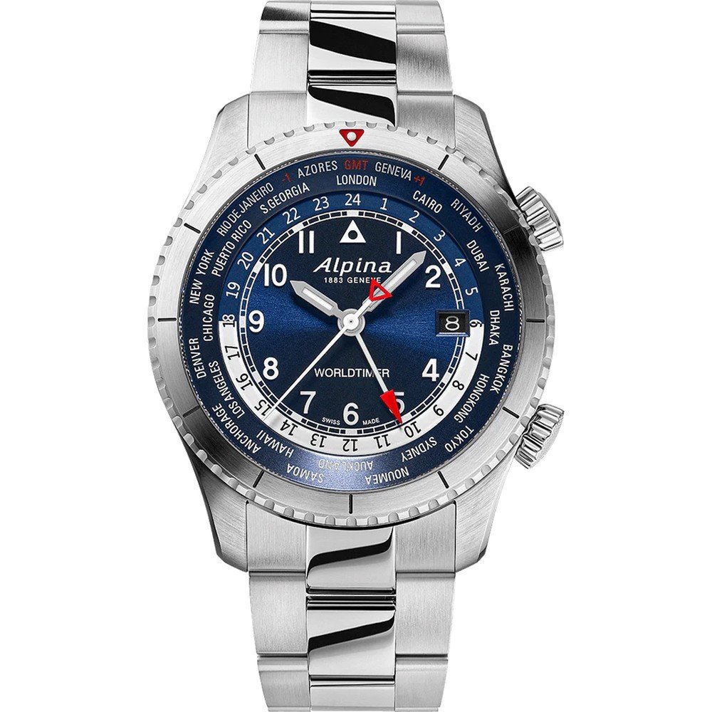 Reloj Alpina AL-255N4S26B Startimer Pilot Worldtimer