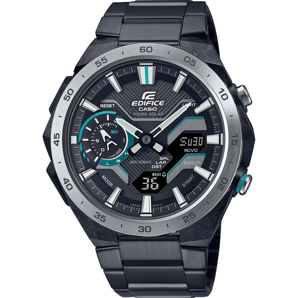 Reloj Casio Edifice, cronógrafo, hombre, Bluetooth ECB-950DB-1AEF