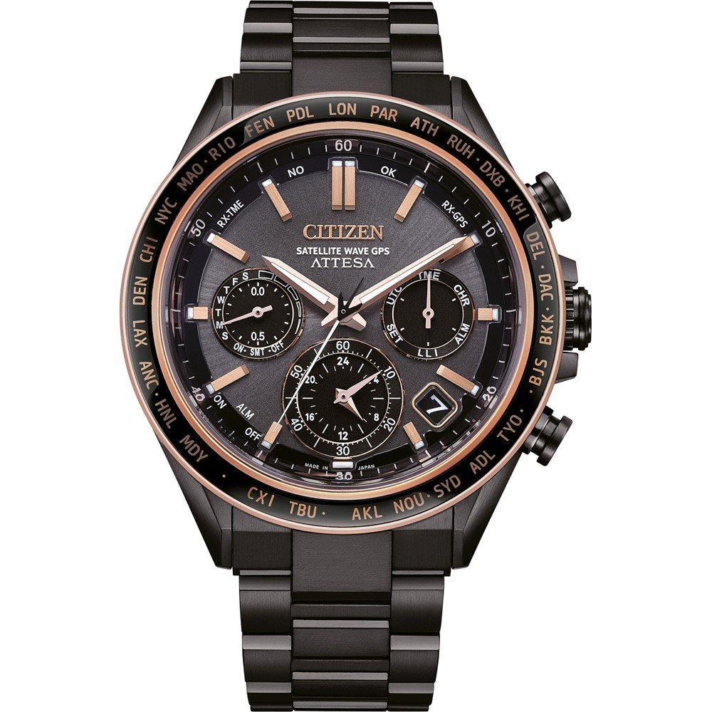 Reloj Citizen Satellite Wave GPS CC4074-61W Attesa Satellite Wave