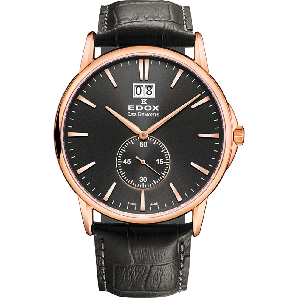 Reloj Edox Les Bémonts 64012-37R-NIR