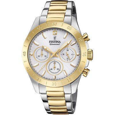 RELOJ FESTINA F20562/1 CHAMPÁN CORREA DE ACERO, HOMBRE