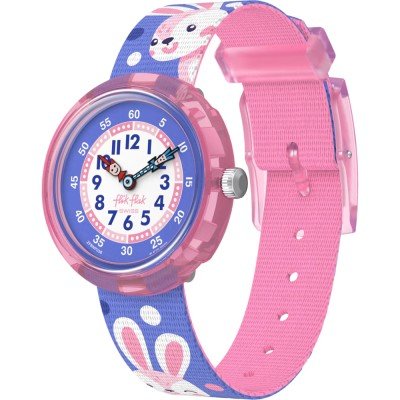 Reloj Flik Flak 3+ Story Time FBNP236 Peek a Bunny