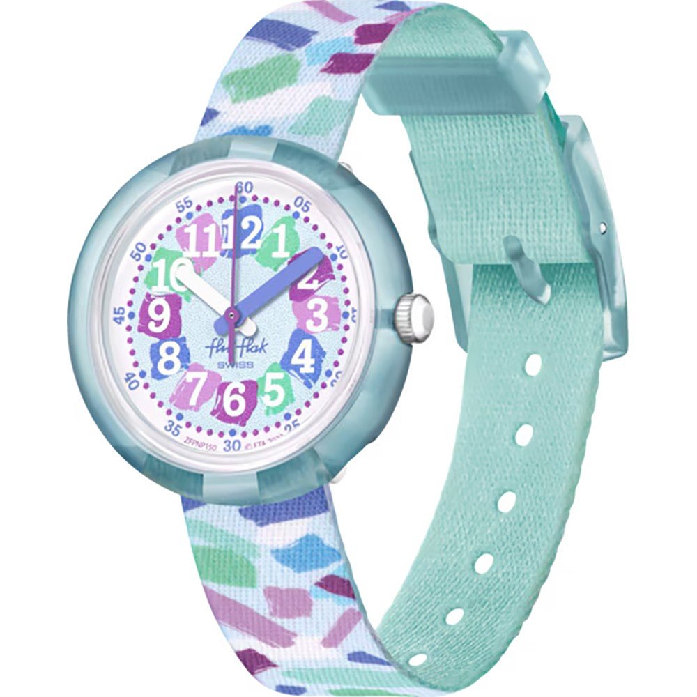 Reloj Flik Flak 5+ Power Time FPNP150 Confetti Chaos