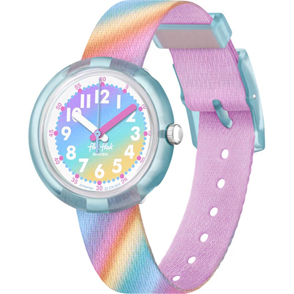 Reloj Flik Flak 5+ Power Time FPNP152 Liquid Rainbow