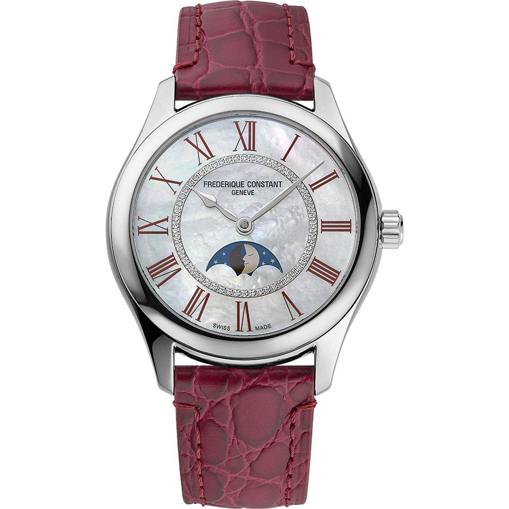 Reloj Frederique Constant Classics FC-331MPWRD3B6 Elegance Luna