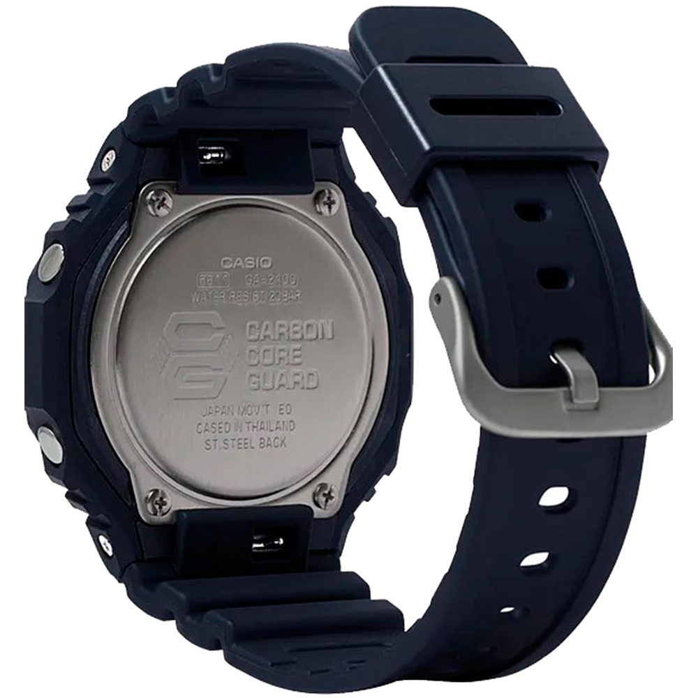 G-shock - Reloj Casio, color carbón con protección (Ga-2100-1ajf) para  hombre