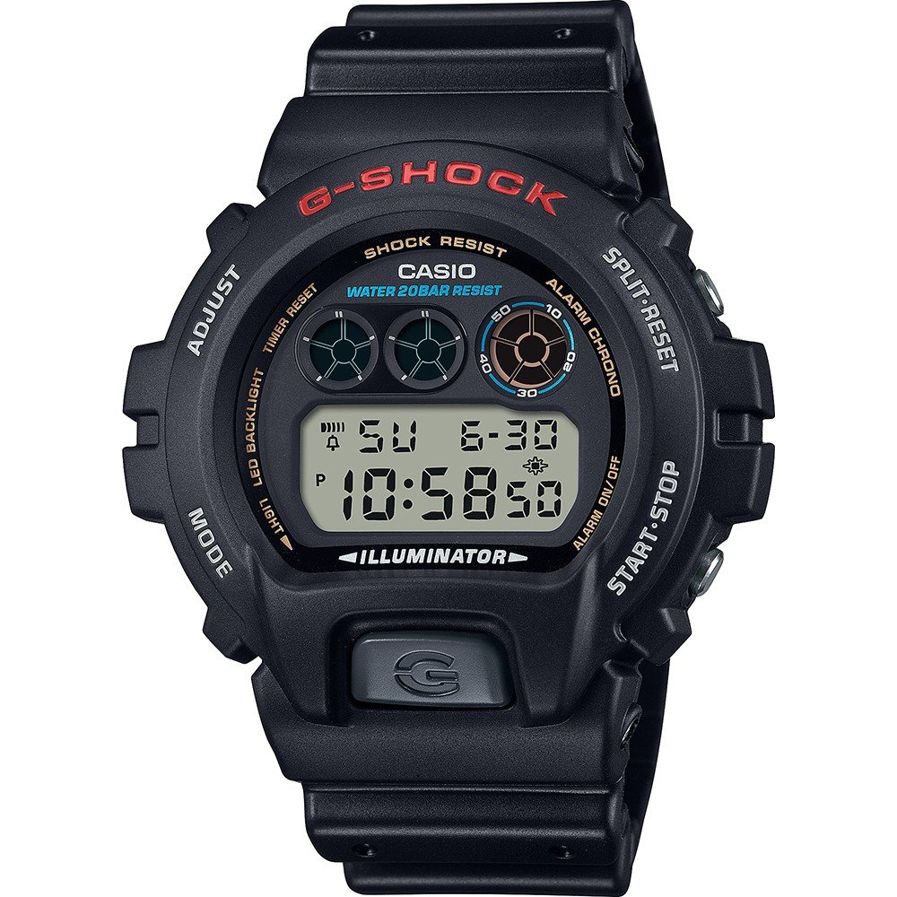 Reloj G-Shock Classic Style DW-6900U-1ER Classic LED