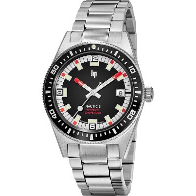 Reloj LIP Nautic 3 670097 Nautic 3 Nageur Sauveteur