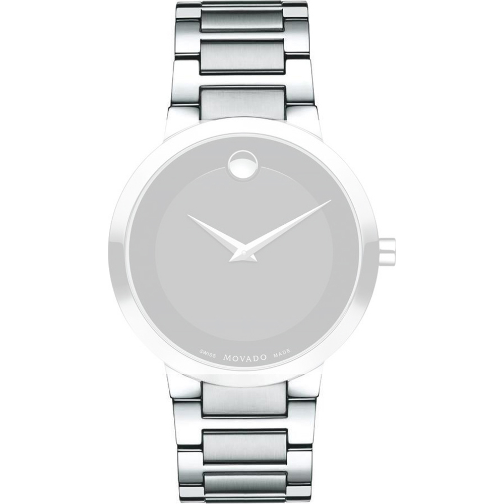 Correa Movado Straps 569002370 Modern Classic