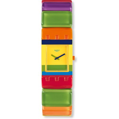 Reloj Swatch Square SUBJ101B Colorido Small