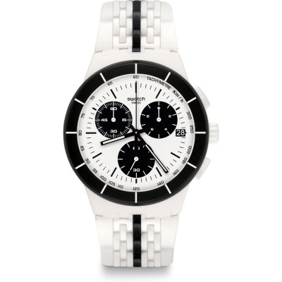 Reloj Swatch New Chrono Plastic SUSW407 Piste Noire