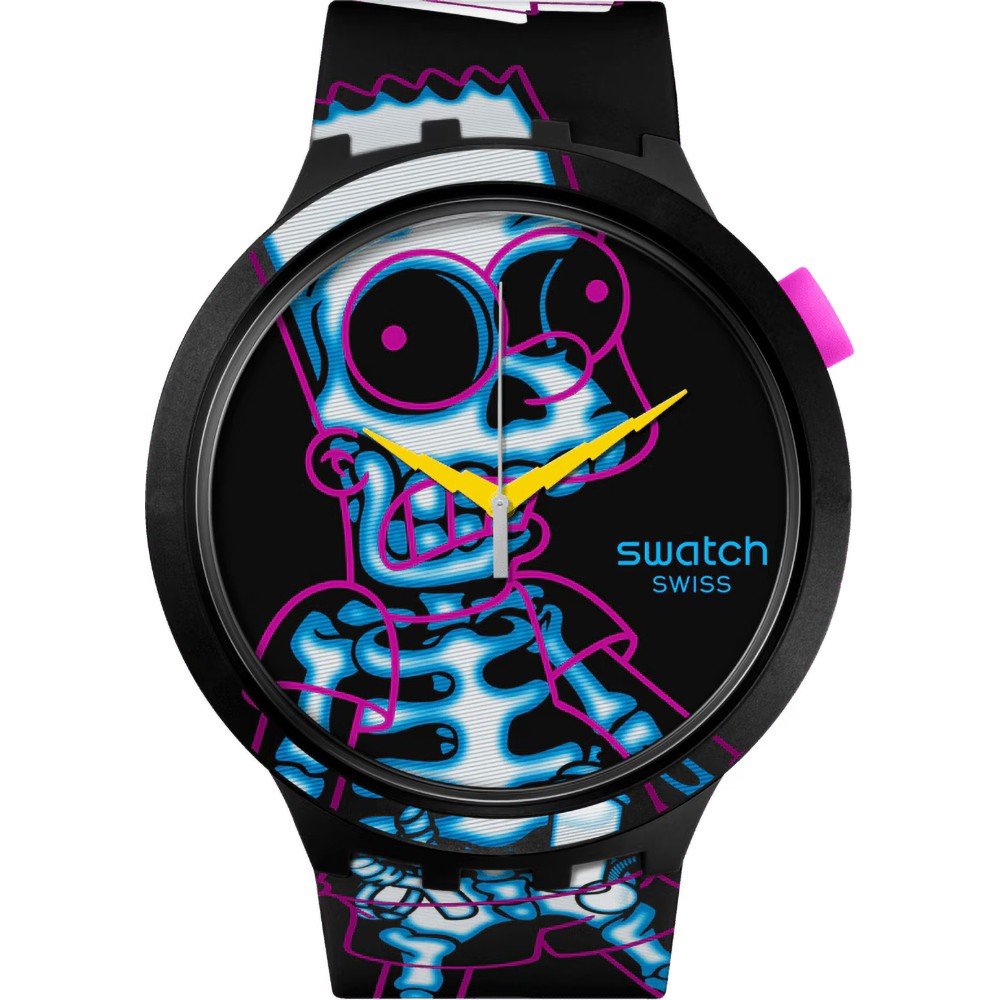 Reloj Swatch Big Bold SB01Z105 The Simpons Collection - Aye Carumboo