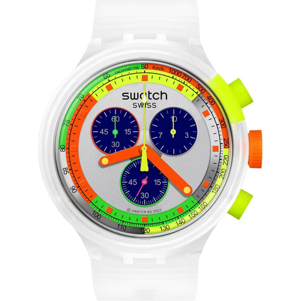 Reloj Swatch Big Bold SB02K100 Swatch Neon Jelly