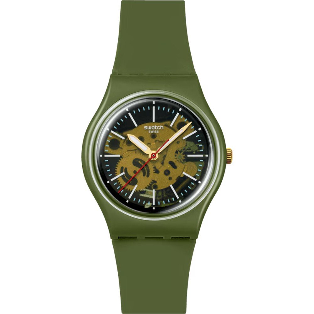 Reloj Swatch Originals Medium (34mm) SO28G110 Thru The Greenery