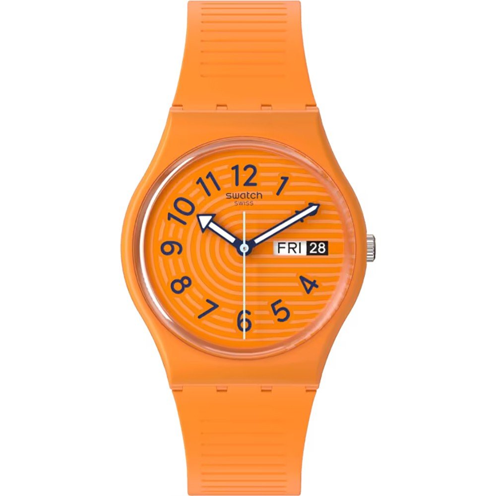 Reloj Swatch Original Medium (34mm) SO28O703 Trendy lines in Sienna