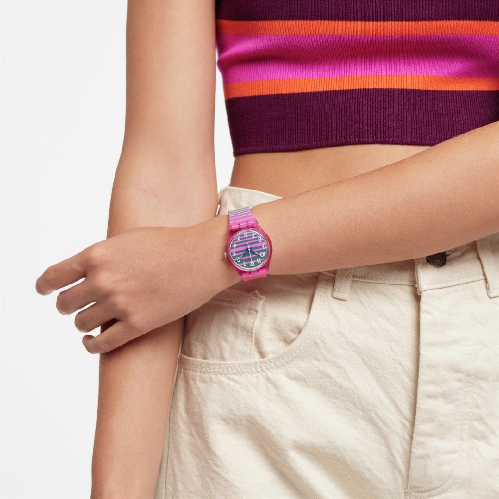 Reloj Swatch Mujer New Gent Cherryberry SUOV104 - Joyería de Moda