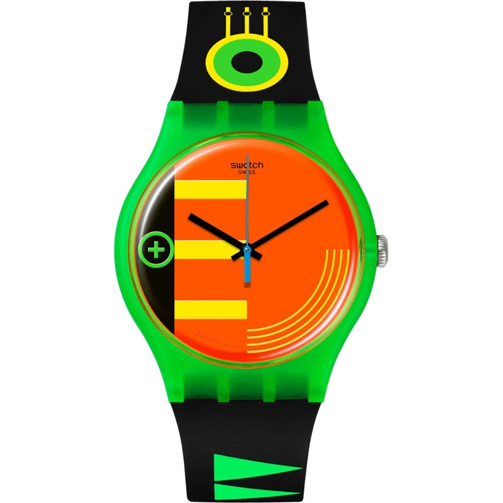 Reloj Swatch Originals Large (41mm) SO29G106 Swatch Neon Rider