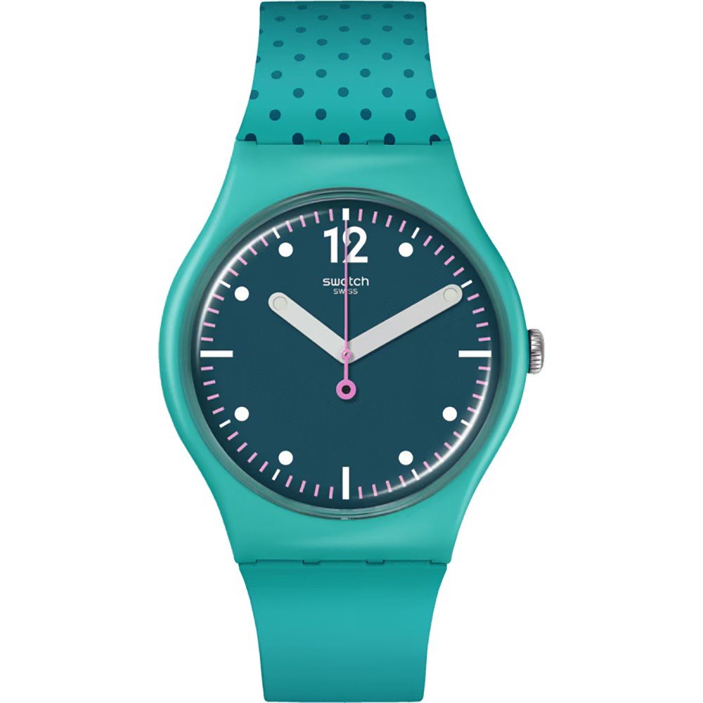 Reloj Swatch Originals Large (41mm) SO29G108 Green Backside Wave