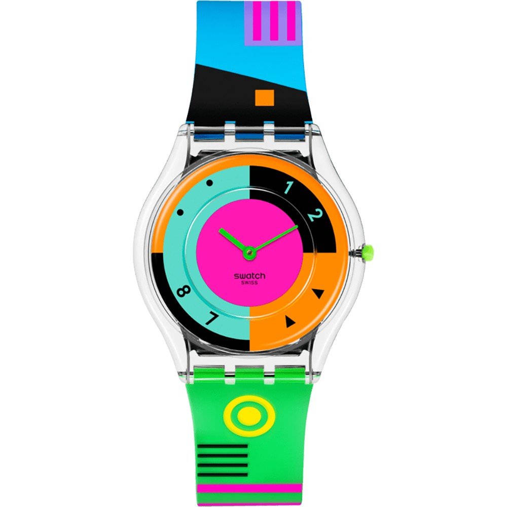 Reloj Swatch Skin SS08K119 Swatch Neon Hot Racer