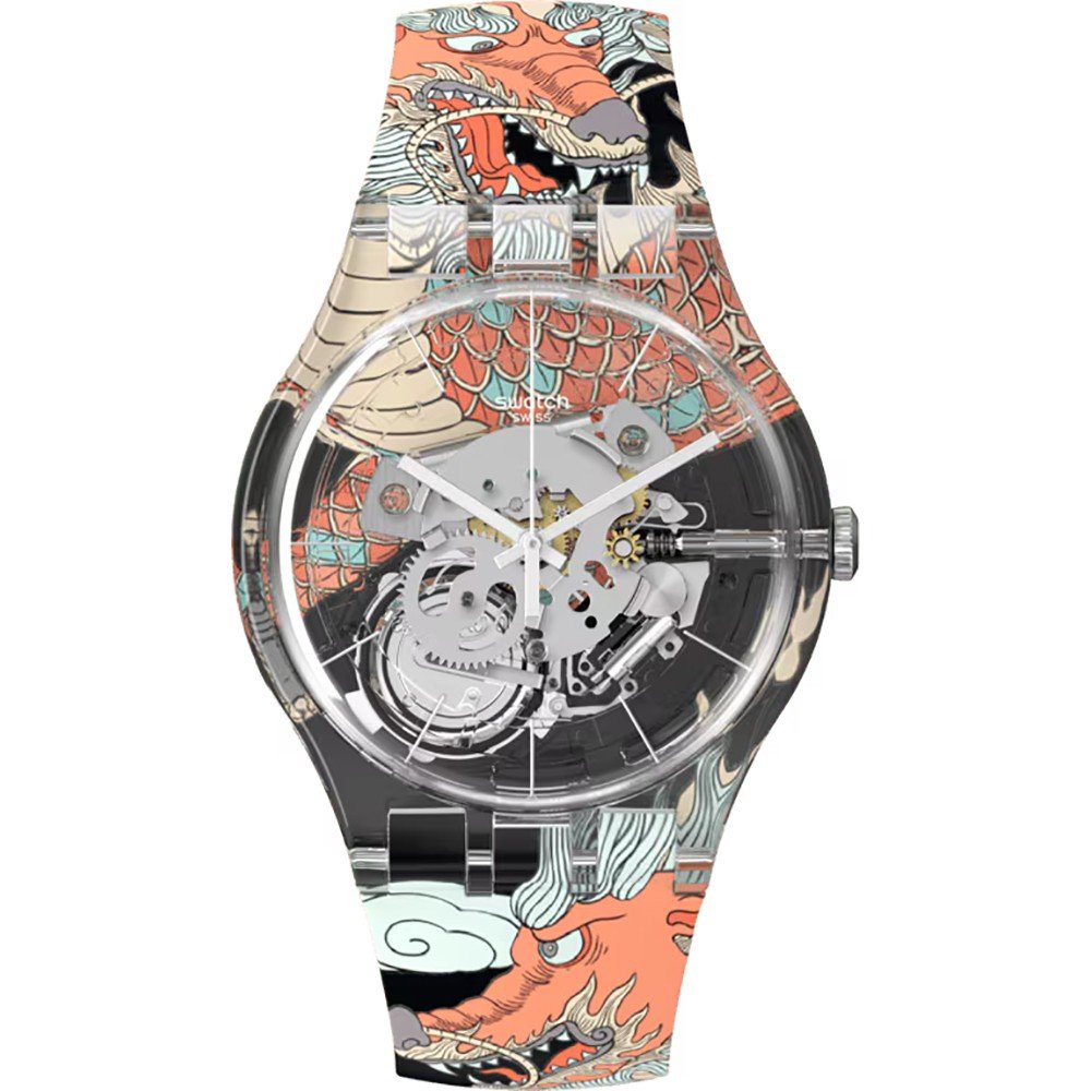 Reloj Swatch Original Large (41mm) SUOK145-061 SXY - Dragon