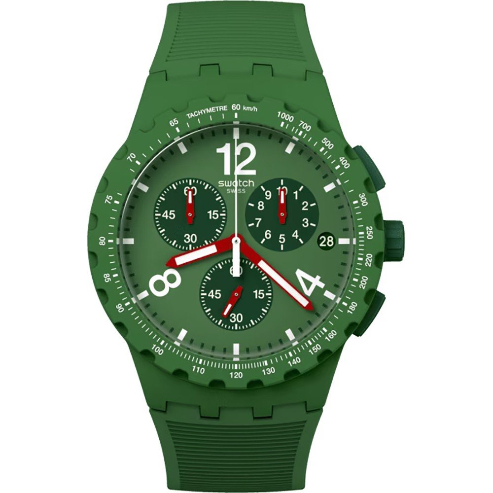 Reloj Swatch New Chrono Plastic SUSG407 Primarily green
