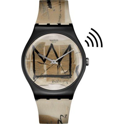 Reloj Swatch Originals Large (41mm) SVIZ104-5300 Basquiyat's Pay!