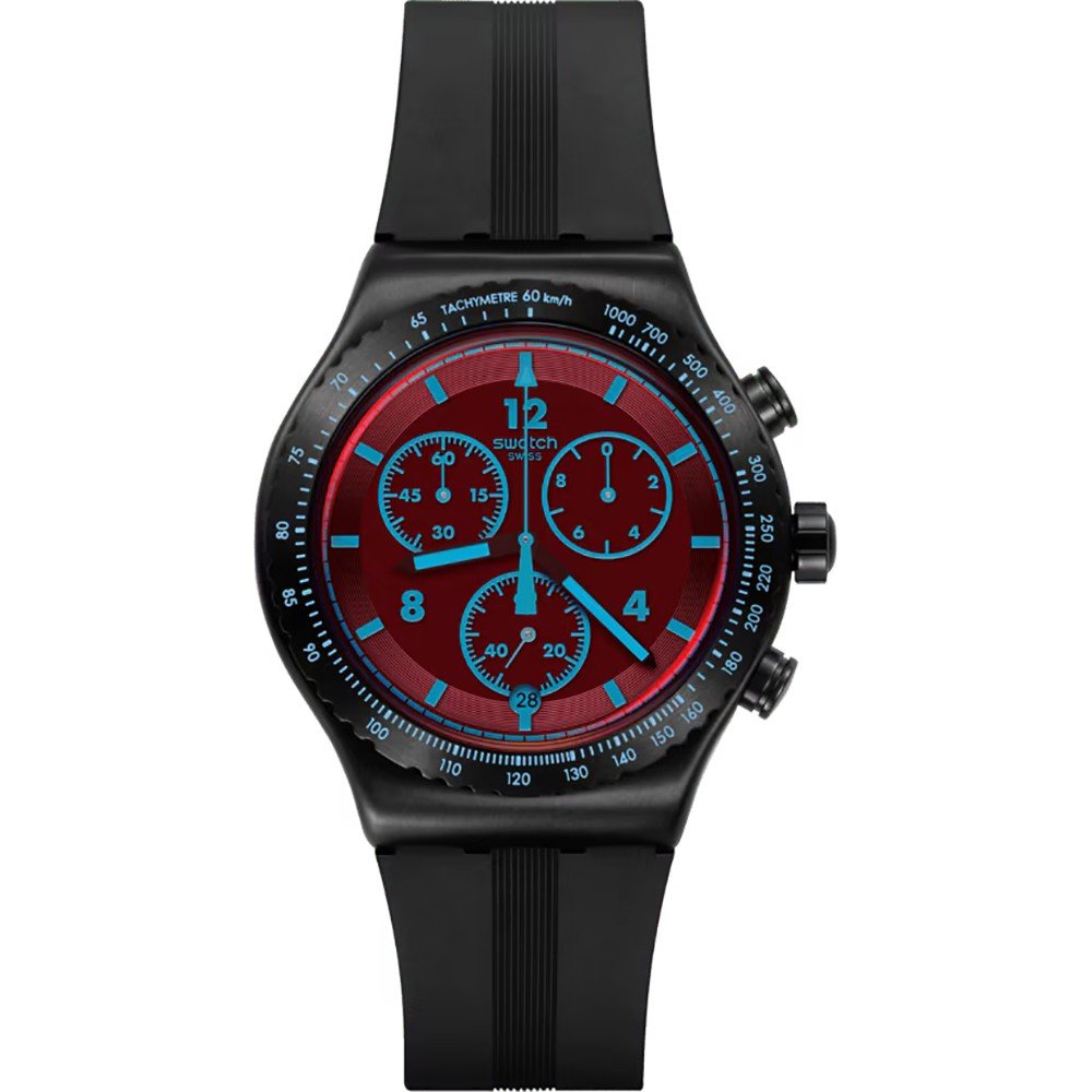 Reloj Swatch Irony - Chrono New YVB417 Crimson Mystique