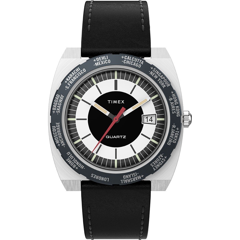 Reloj Timex Q TW2V69500 Q World Time Ring Reissue